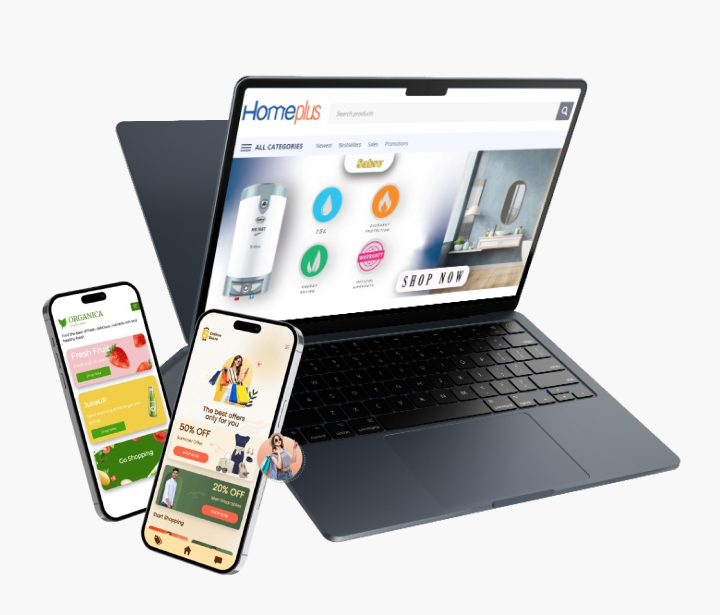 E-Commerce website and Mobile App Development